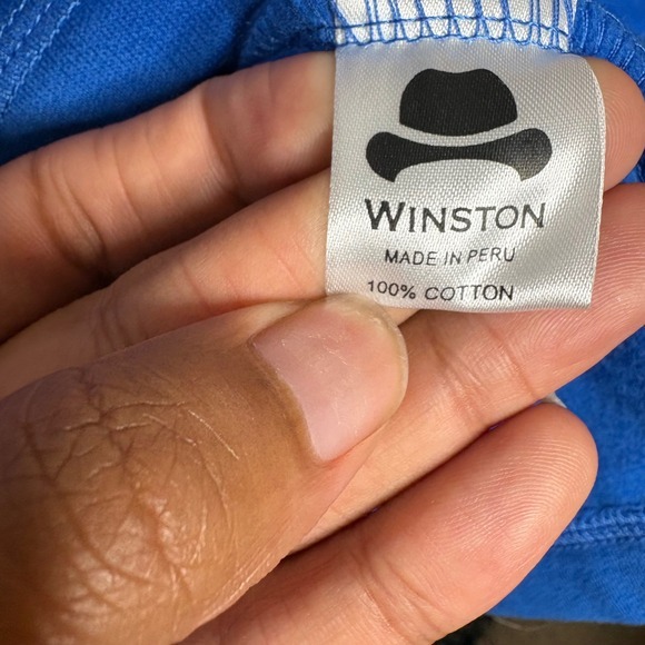 NWT$70 WINSTON Blue Long Sleeve Fleece Plush Pullover Sweater Sz 3XL‎ - Picture 5 of 6